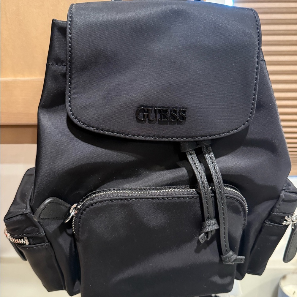 GUESS Black Backpack